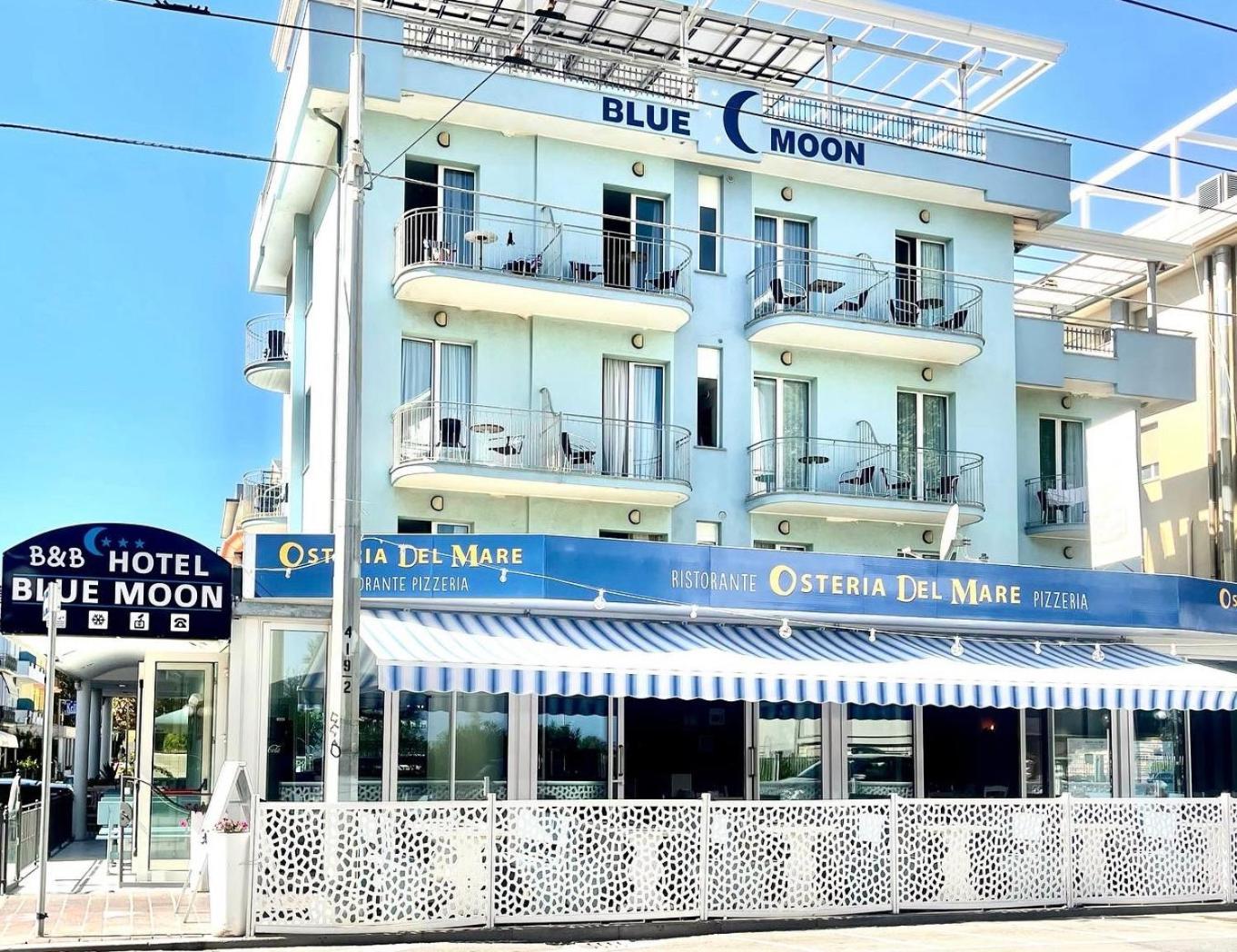 Hotel Blue Moon Rimini Eksteriør bilde